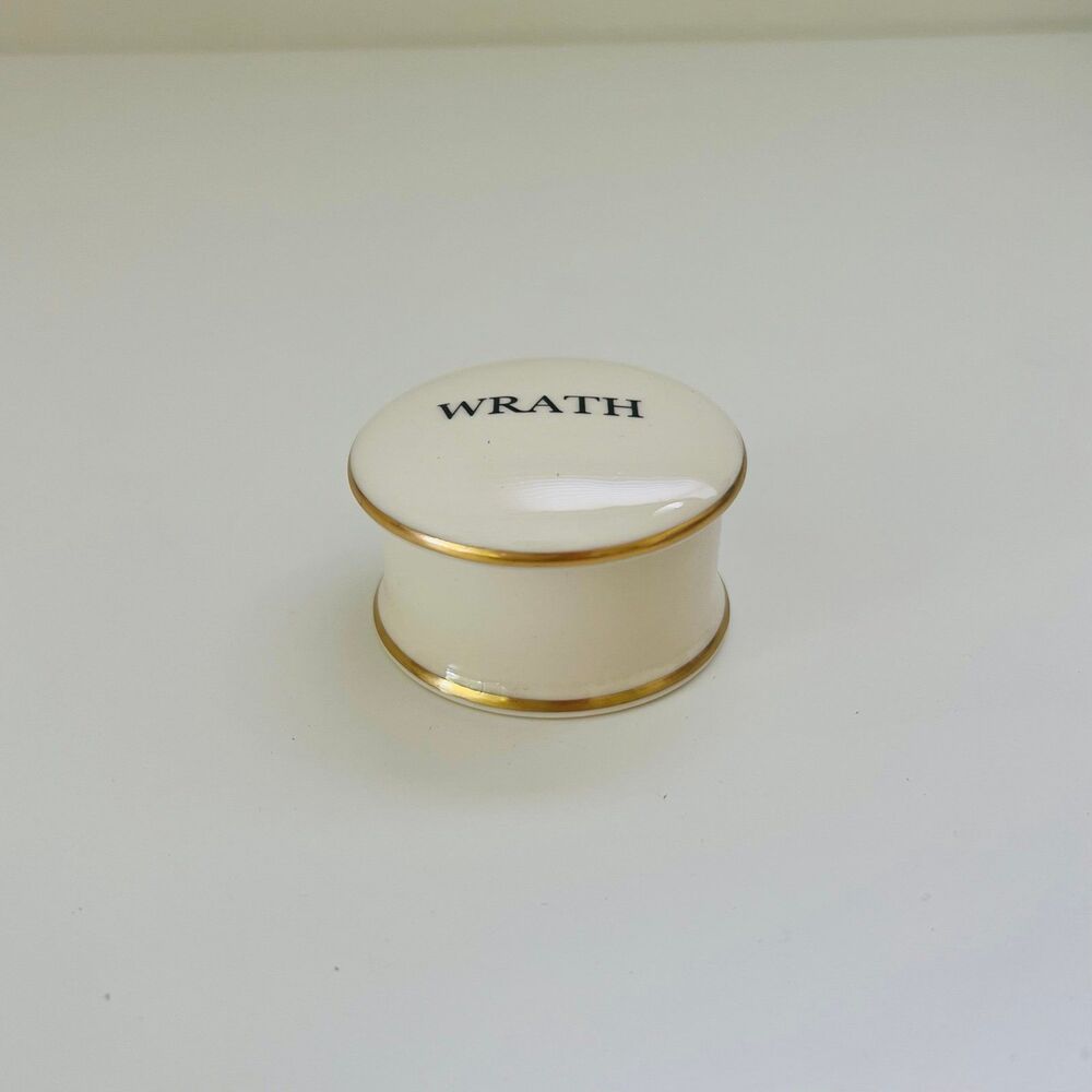 BIG TOMATO COMPANY Trinket Box 7 Deadly Sins WRATH